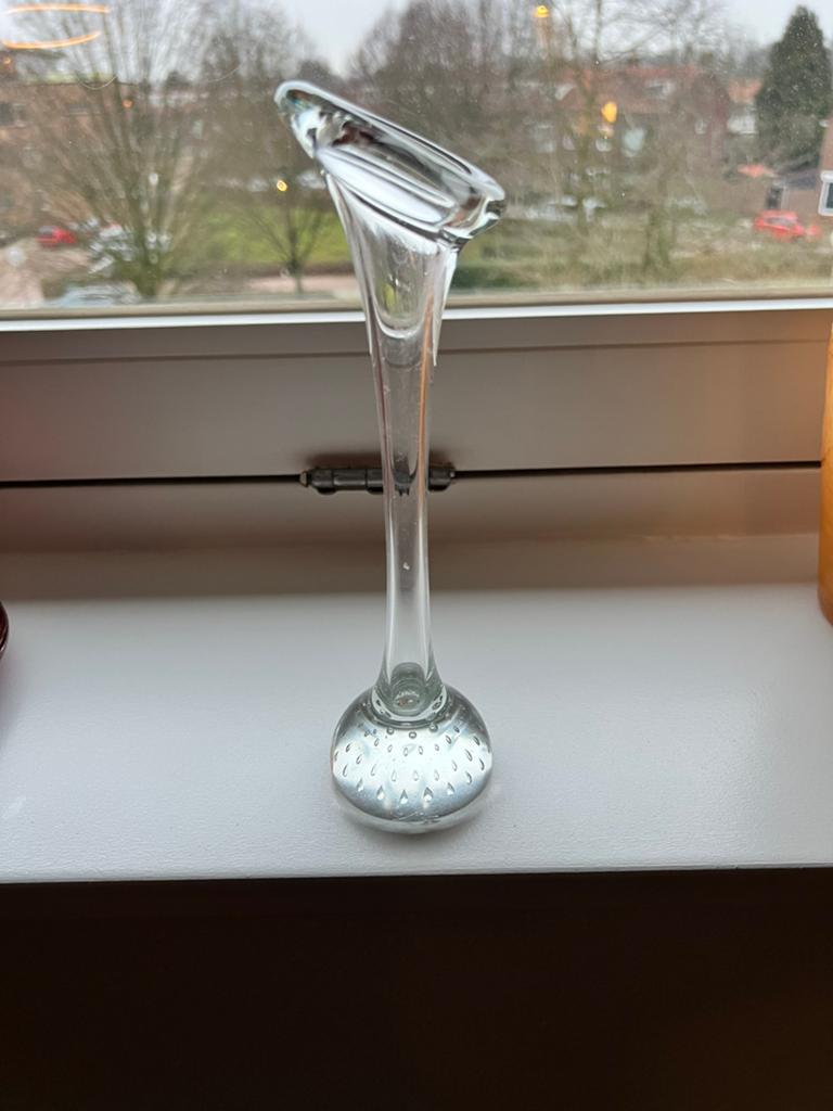 BO BORGSTROM ZWEDEN GLASVAAS JAREN 60, Antiek en Kunst, Ophalen of Verzenden