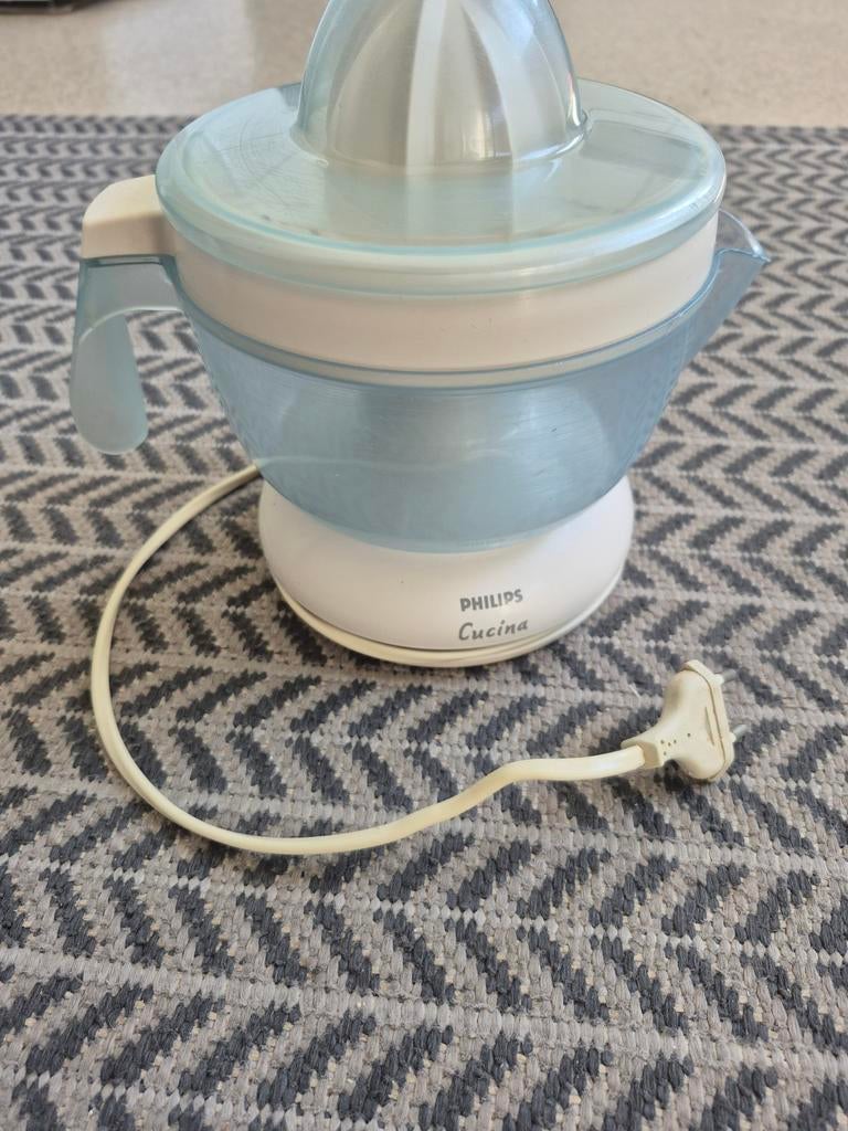 Philips Cucina Citruspers - Zo goed als nieuw, Ophalen of Verzenden, Zo goed als nieuw, Elektrisch, Citruspers
