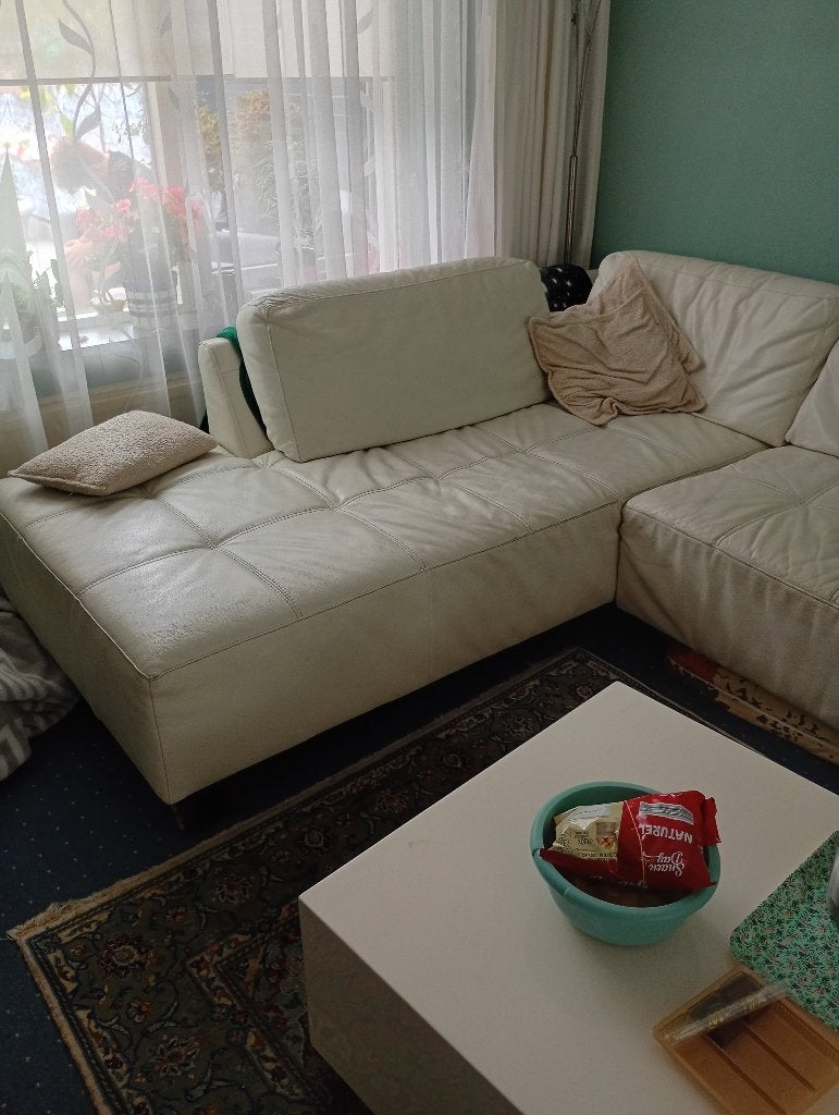 Bankstel, Huis en Inrichting, Ophalen, 250 tot 300 cm, Gebruikt, Hoekbank