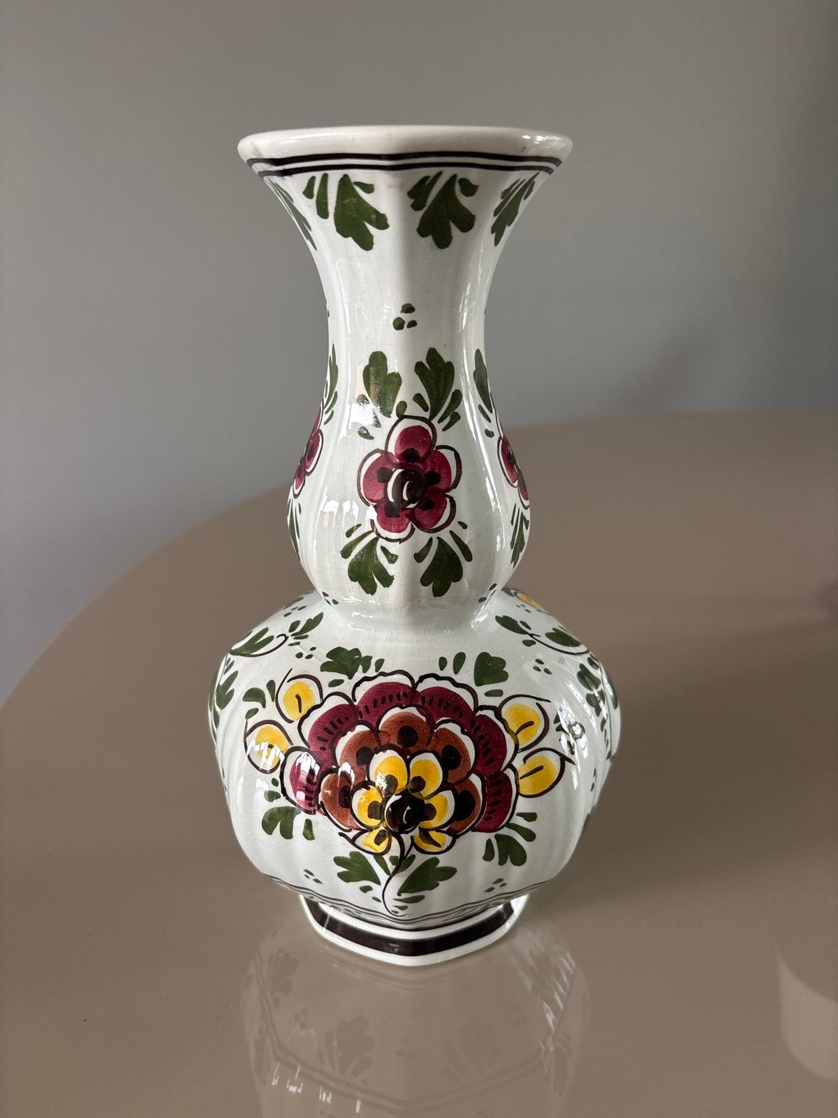Handgeschilderde Delftse vaas, Holland, Ophalen of Verzenden
