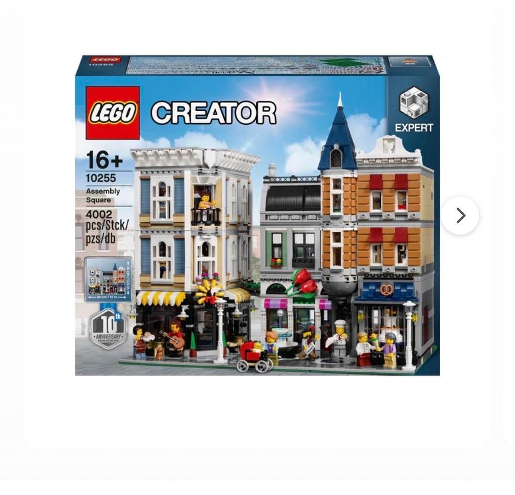 LEGO Creator Expert 10255 Assembly Square, Lego, Nieuw, Ophalen of Verzenden, Ongeopend/sealed