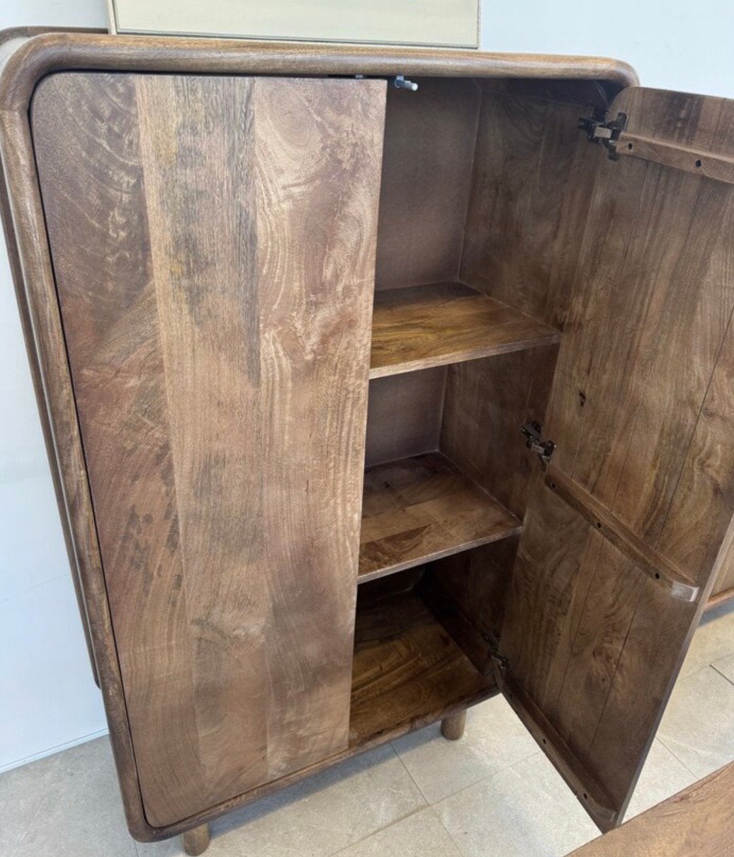 Magazijn Leegverkoop | Kast Palma | Massief Mango Hout SALE, Nieuw, Ophalen of Verzenden, Info@wkhome.nl, Argonweg 20-22 Amersfoort
