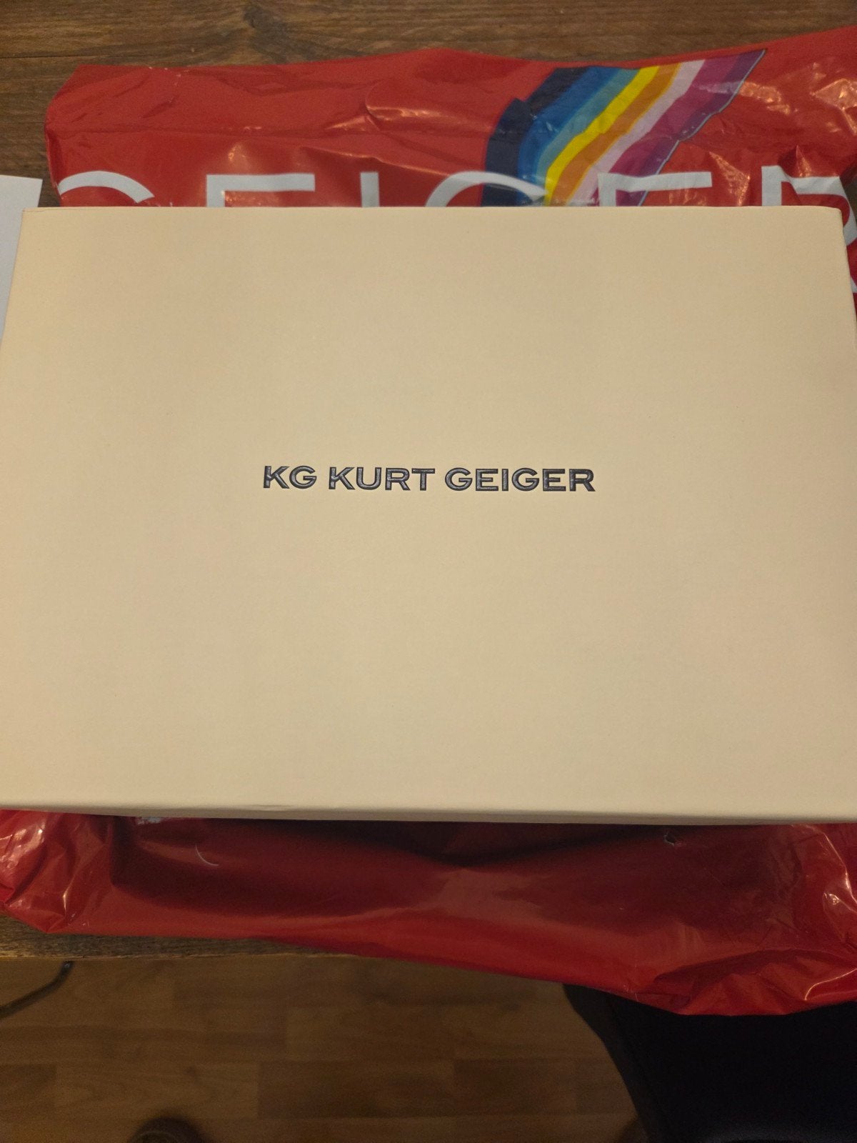 Kurt Geiger Leren Sneakers - Nieuw in Doos, Maat 38, Wit, Nieuw, Ophalen of Verzenden, Sneakers of Gympen