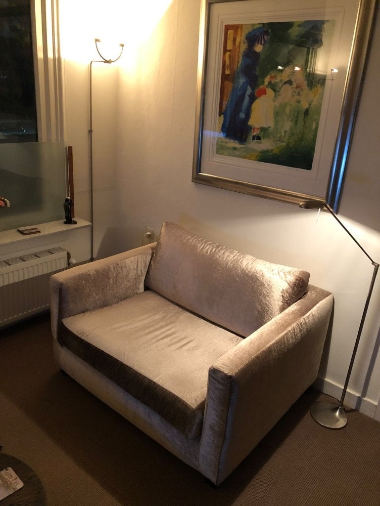 loveseat bankje Keijser en Co, Huis en Inrichting, Ophalen, Gebruikt, Tweepersoons, 75 tot 100 cm