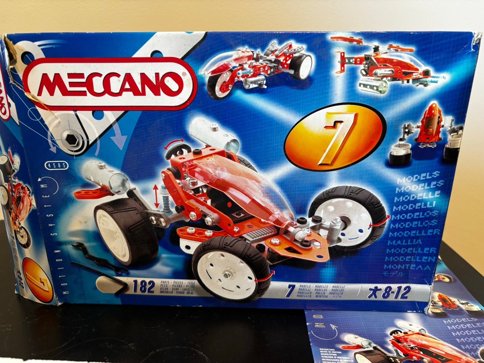 Meccano Motion System 7 modellen - Bouwset voor kinderen, Ophalen, Gebruikt, Overige merken