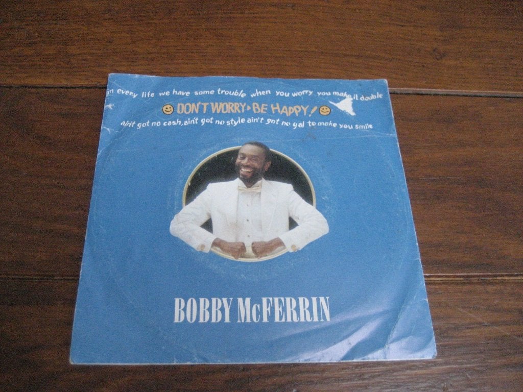 Bobby mcferrin dont worry be happy, Cd's en Dvd's, Vinyl Singles, Ophalen of Verzenden, Gebruikt, Pop