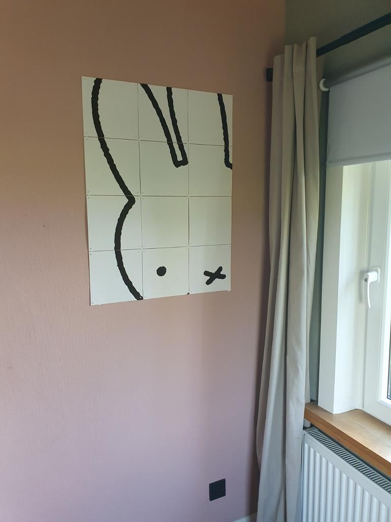 Ixxy Nijntje wanddecoratie 60x80 cm, Ophalen of Verzenden