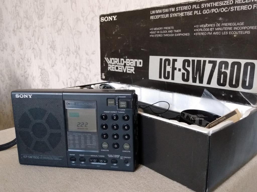 Radio sony, Ophalen of Verzenden