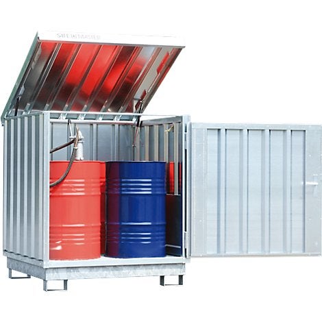 Gegalvaniseerde Hiltra SafeMaster SM4 opslagkast, Ophalen, Gebruikt