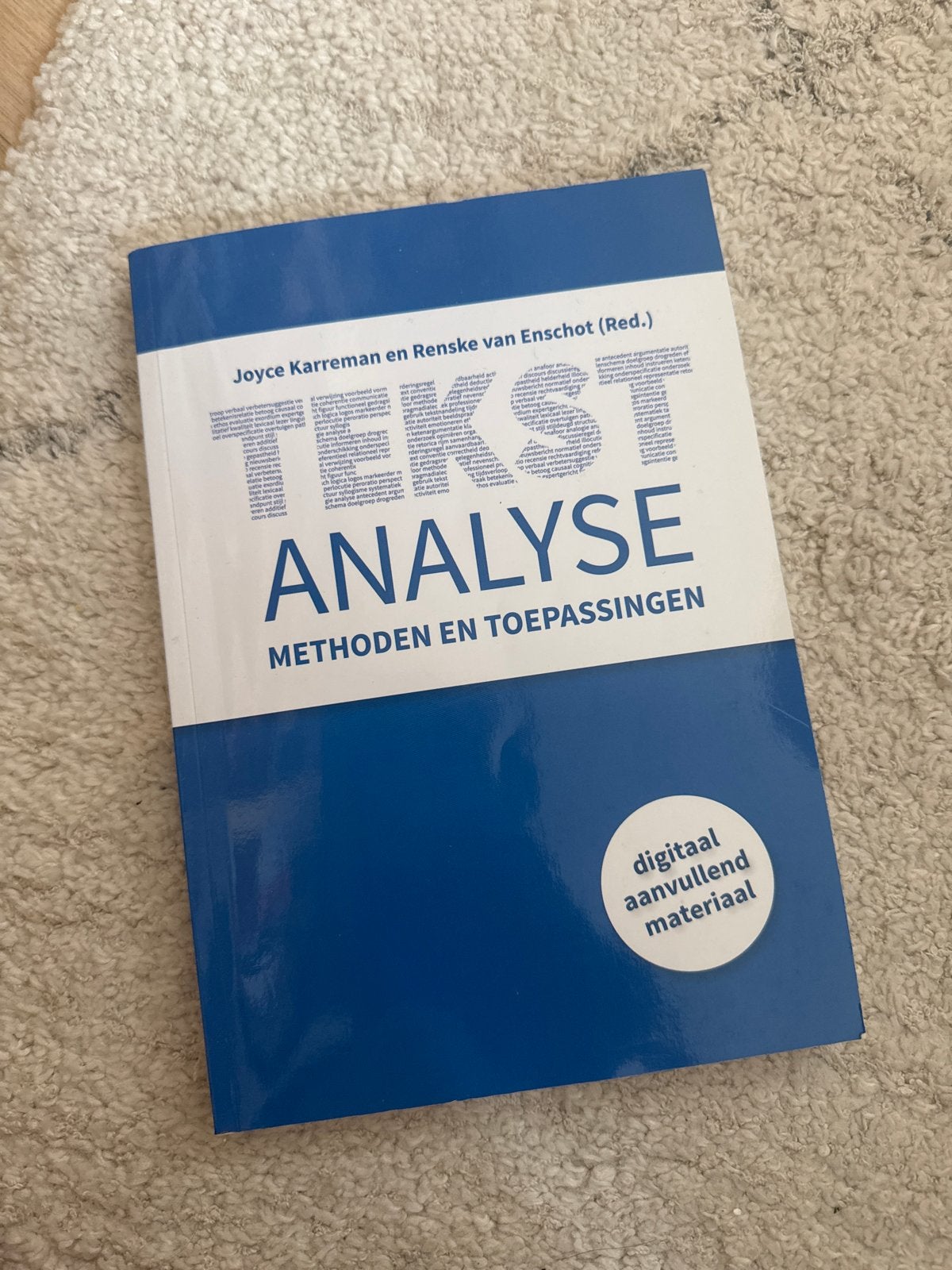Tekstanalyse: Methoden en Toepassingen - Joyce Karreman, Ophalen of Verzenden, Alpha, Zo goed als nieuw, HBO