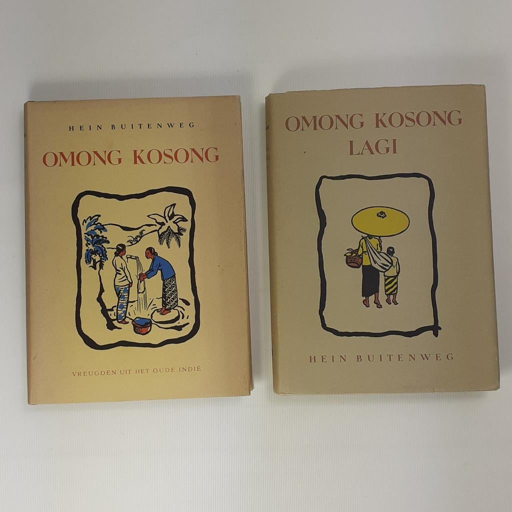 Hein Buitenweg set Omong Kosong + Lagi HC, Boeken, Romans, Gelezen, Ophalen of Verzenden