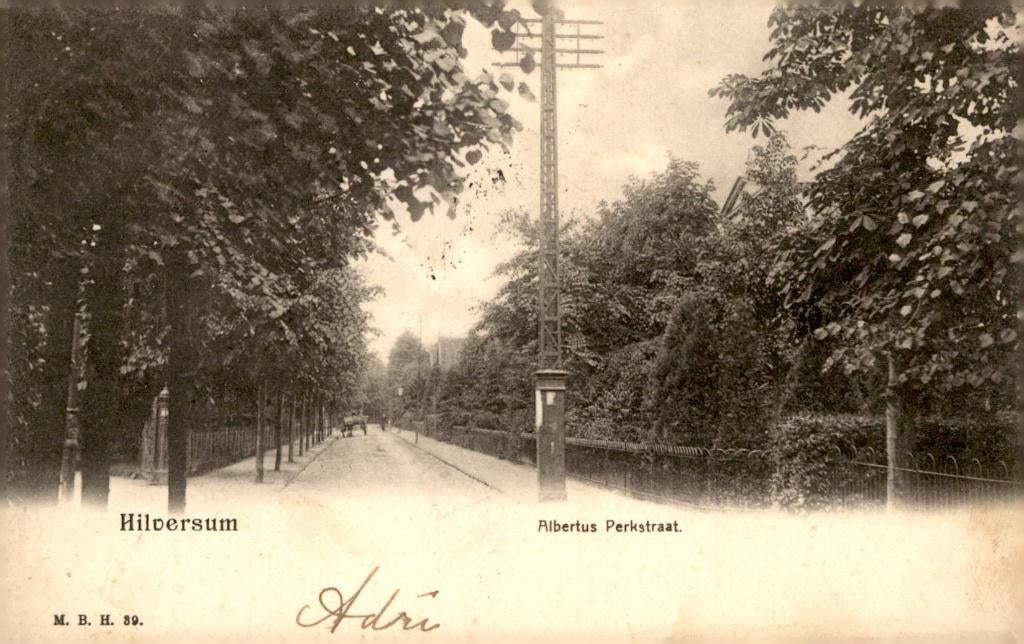 Hilversum Albertus Perkstraat # 374, Verzenden, Voor 1920, Gelopen, Noord-Holland