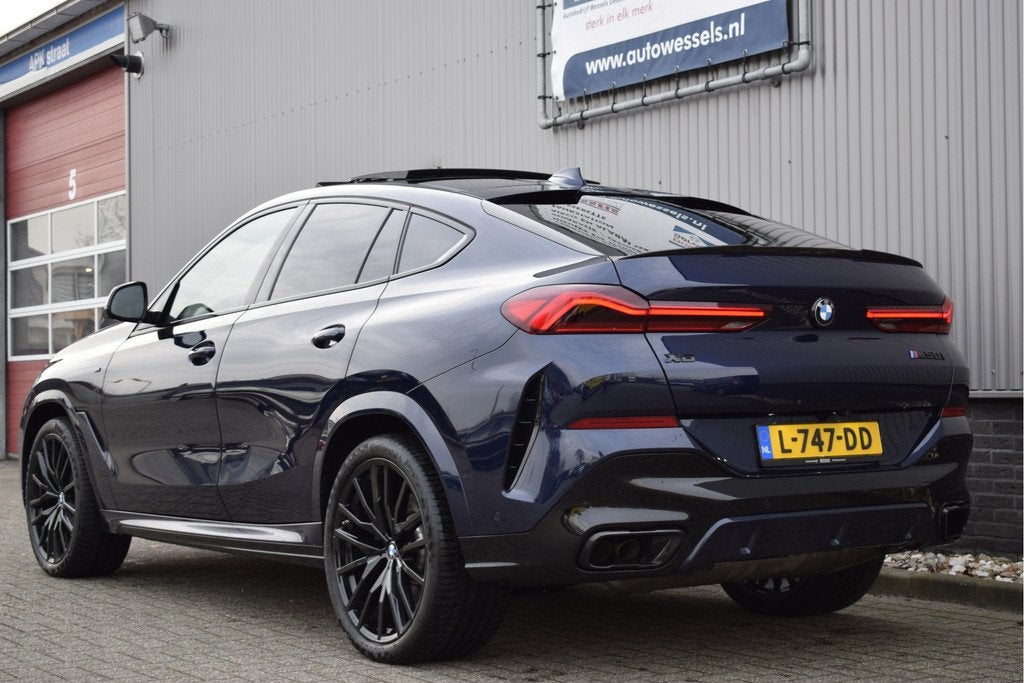BMW X6 M50i High Executive Panorama, Head up, Elek. trekhaak, Automaat, Gebruikt, 532 pk, Bedrijf