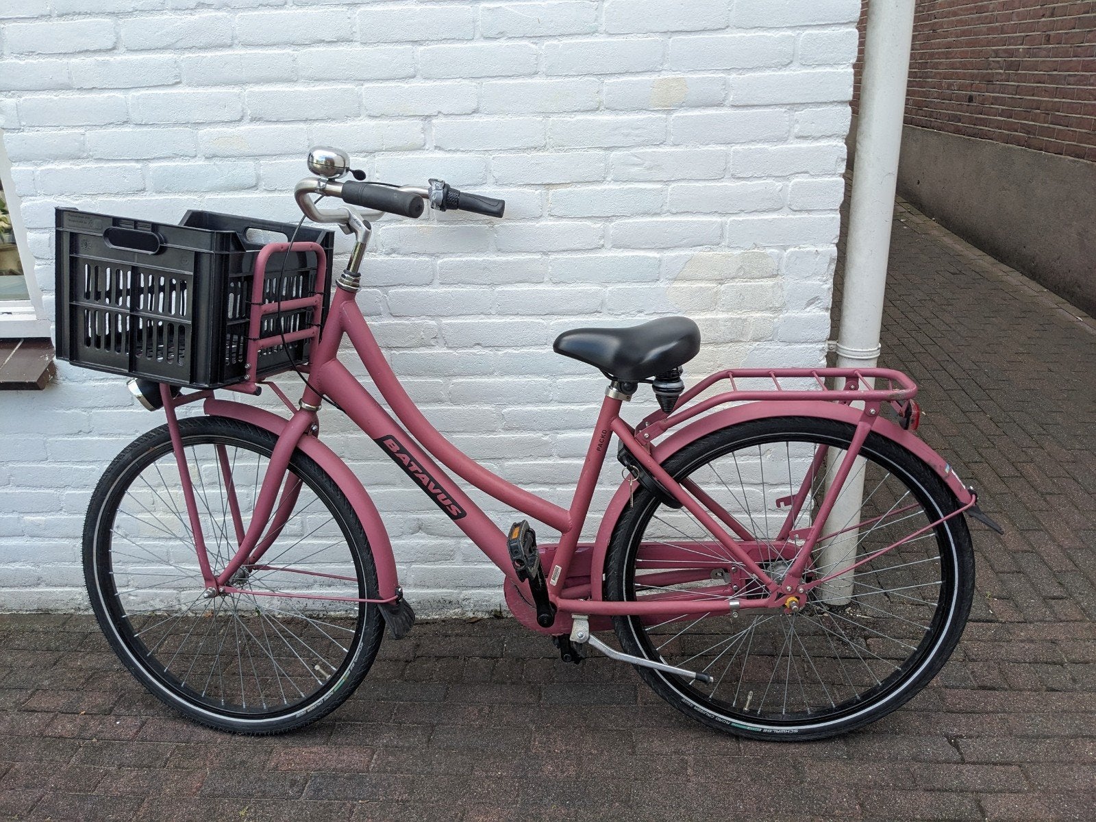 Batavus packd cassis - opknapper!, Terugtraprem, Gebruikt, Versnellingen, Batavus Packd