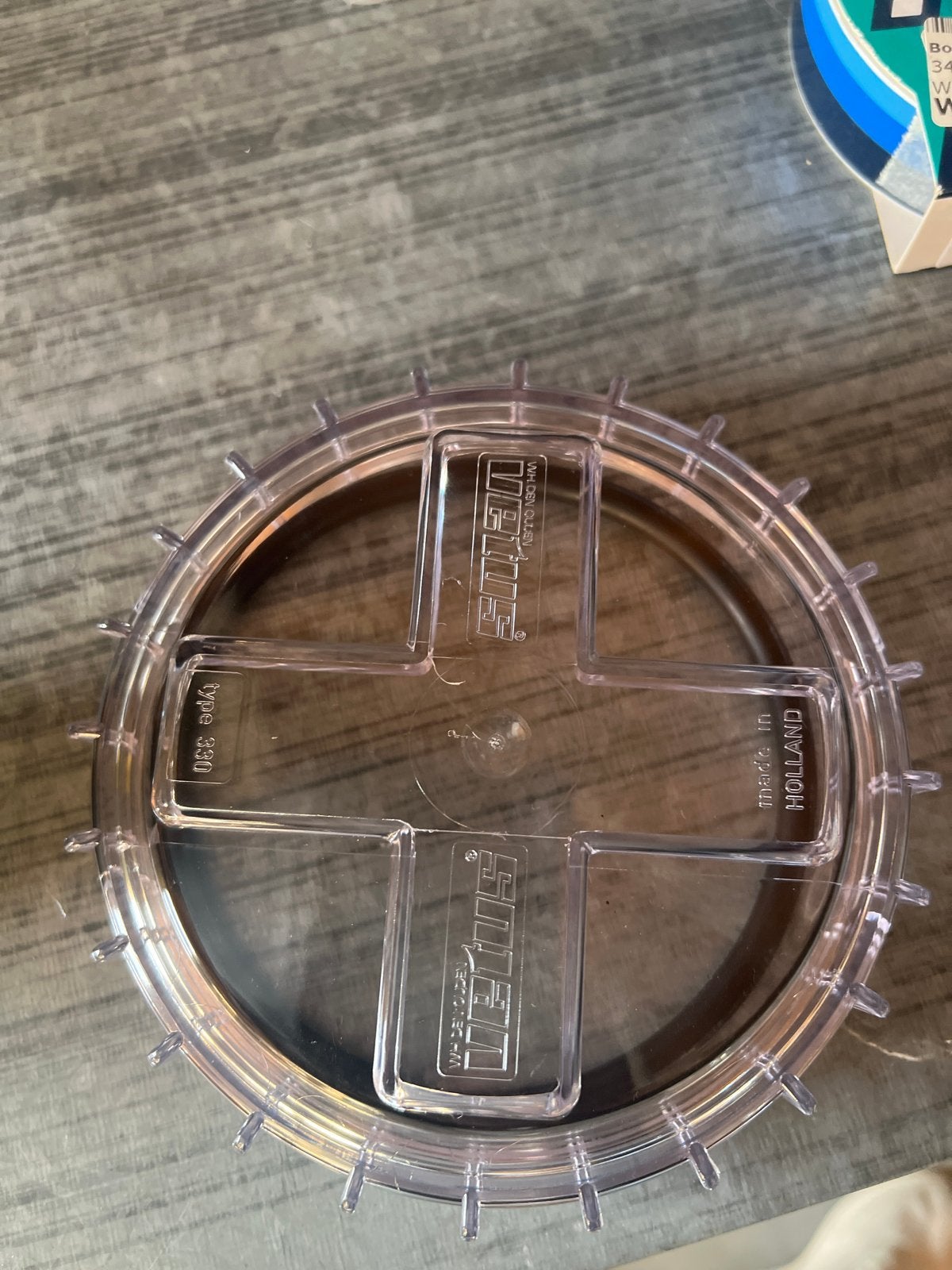 Vetus Type 230 waterfilter deksel met rubberen ring, Ophalen of Verzenden, Zo goed als nieuw, Motor en Techniek
