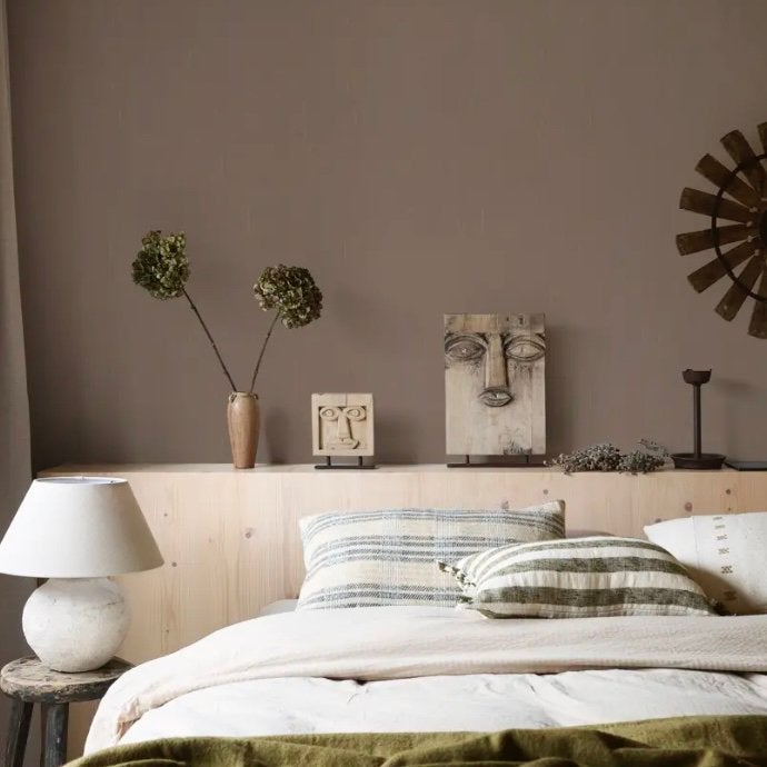 3x vtwonen vliesbehang - linnen gold, soft clay (ongeopend), Ophalen, 10 tot 25 m², Bruin