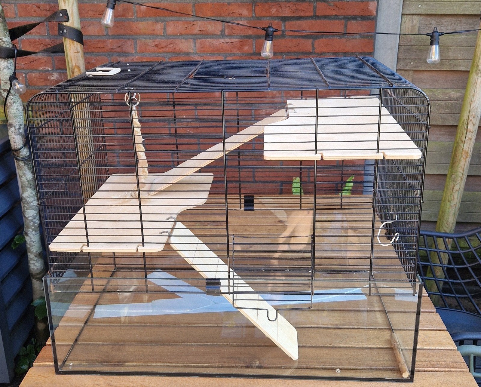 hamsterhok incl accessoires, Dieren en Toebehoren, Ophalen, Zo goed als nieuw, Verzorging