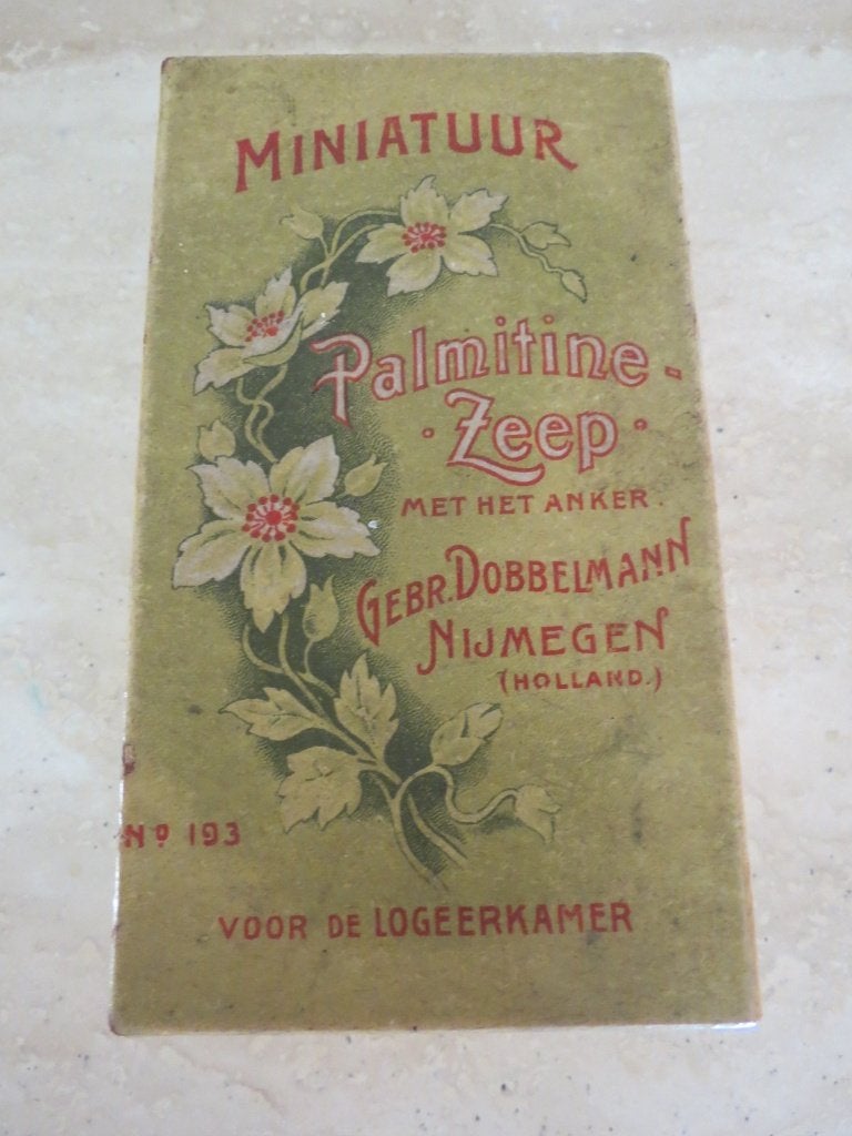 Palmitine- Zeep verpakking, Verzamelen, Ophalen of Verzenden, Persoonlijke verzorging