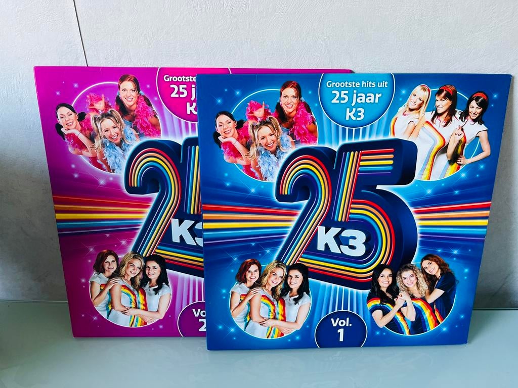 K3: Grootste Hits uit 25 Jaar K3 Vinyl / LP’s Set, Ophalen of Verzenden, Zo goed als nieuw