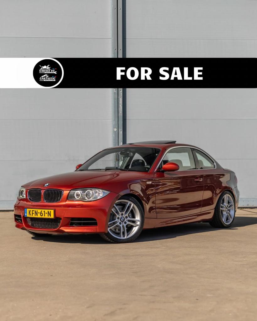 BMW E82 135iS  | 443PK | RB Hybrids | Handgesch| 2e Eig |  , Achterwielaandrijving, Zwart, Leder, Bedrijf