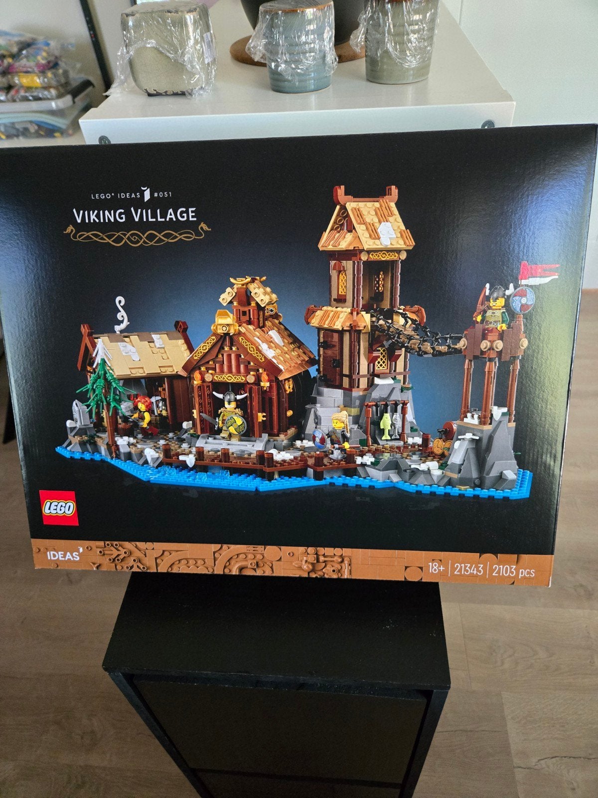Lego 21343 Ideas Viking village, Lego, Nieuw, Ophalen of Verzenden, Ideas
