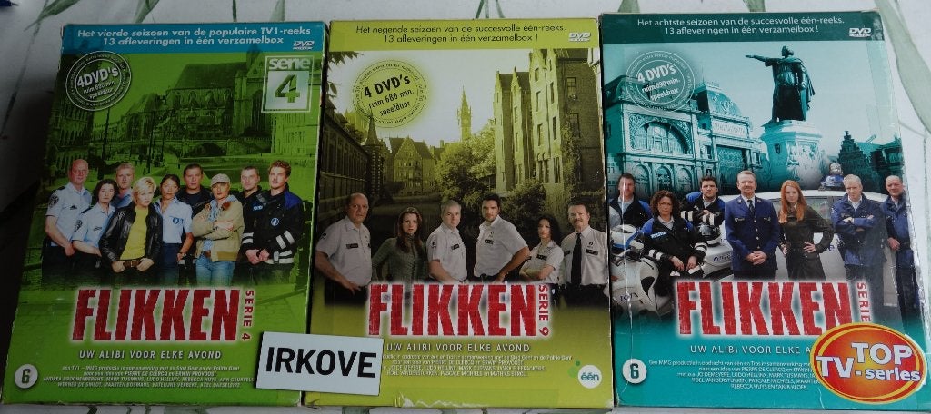 4X FLIKKEN GENT * SEIZOEN 4, 5, 8 en 9 * Origineel *, Verzenden, Nederlands, Nederlands, Zo goed als nieuw