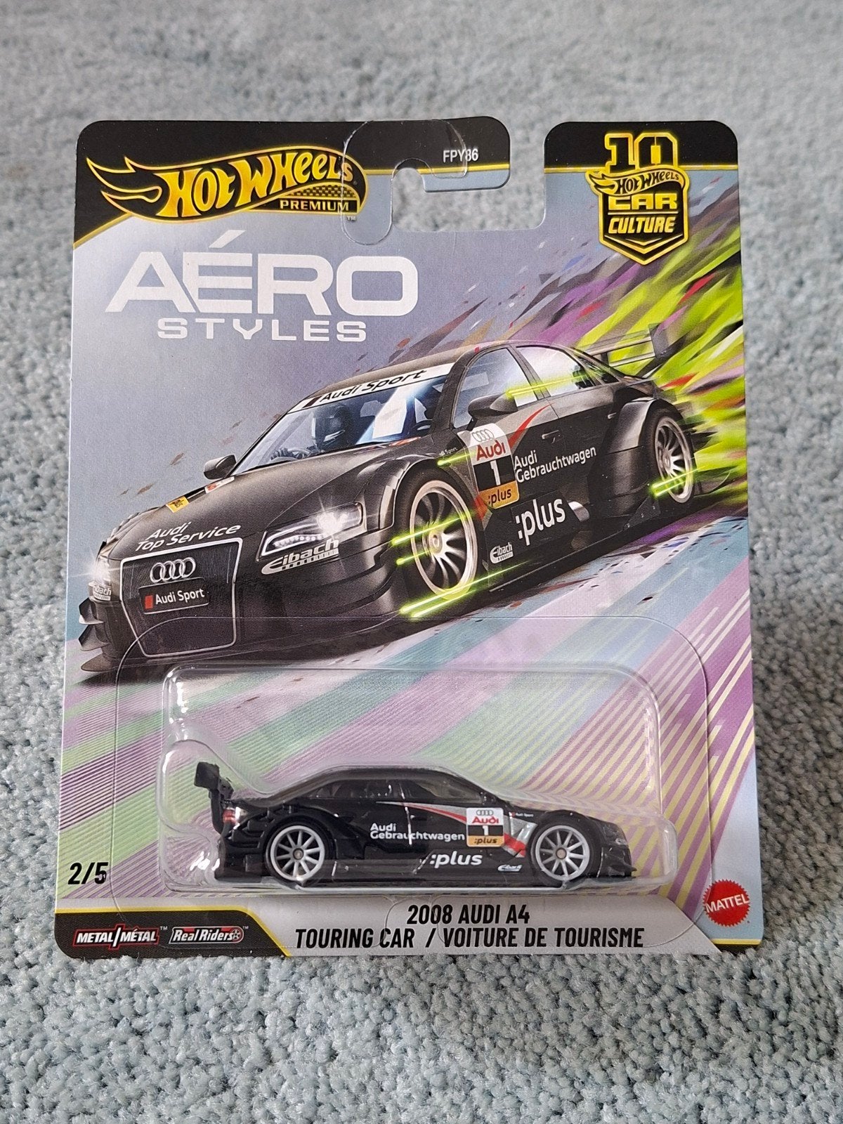 Hot Wheels Premium 2008 Audi A4 Touring Car Aero Styles, Ophalen of Verzenden, Nieuw, Auto