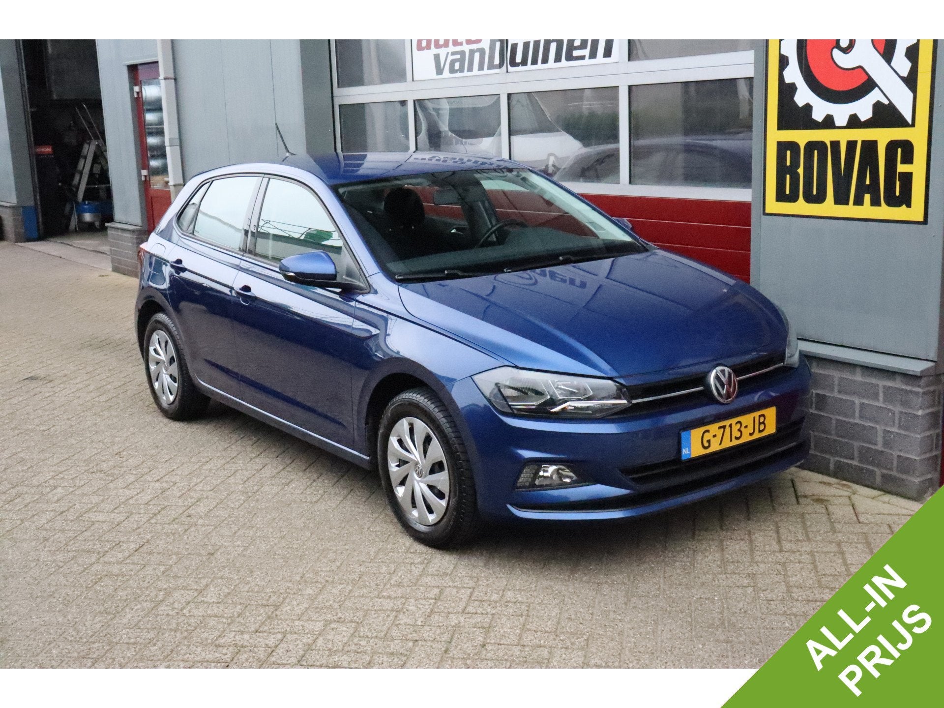 Volkswagen Polo 1.0 TSI Comfortline O.a: Airco, ACC, Navi, C, Auto's, Voorwielaandrijving, Dealer onderhouden, Stof, Gebruikt