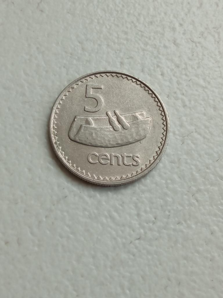 Fiji 5 cent 1982., Ophalen of Verzenden, Losse munt