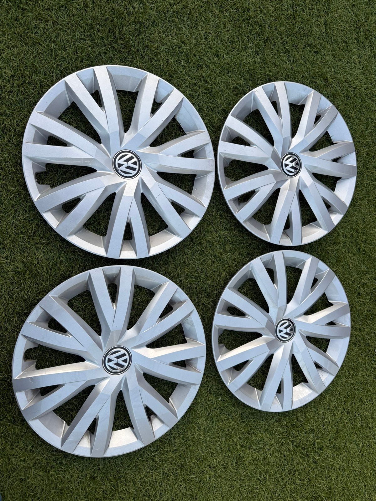 Wieldoppen Volkswagen 16 inch, Auto diversen, Wieldoppen, Ophalen, Gebruikt