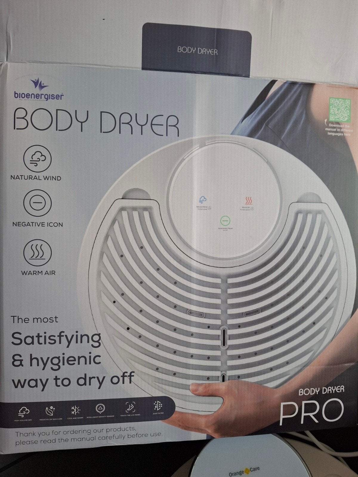 Bodydryer  drogen zonder handdoek., Ophalen of Verzenden, Nieuw