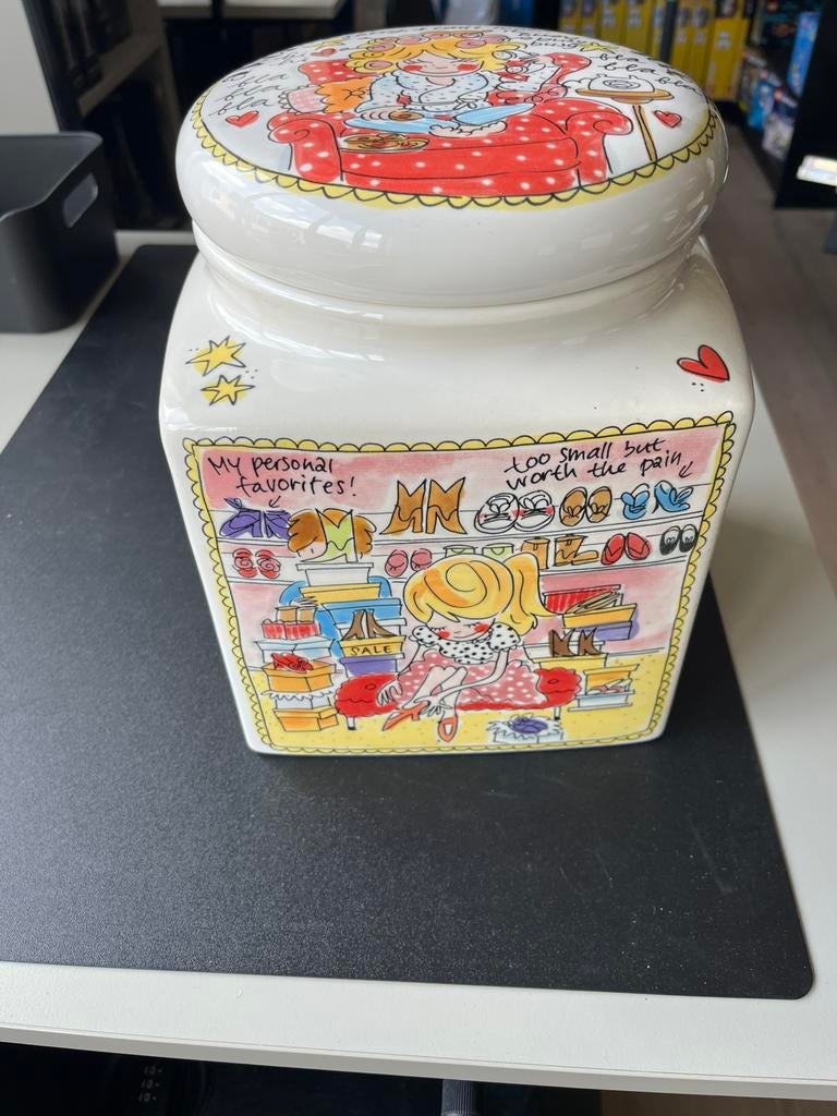 Blond Amsterdam hele grote snoeppot voorraadpot als nieuw, Huis en Inrichting, Keuken | Servies, Ophalen, Blond Amsterdam, Overige typen