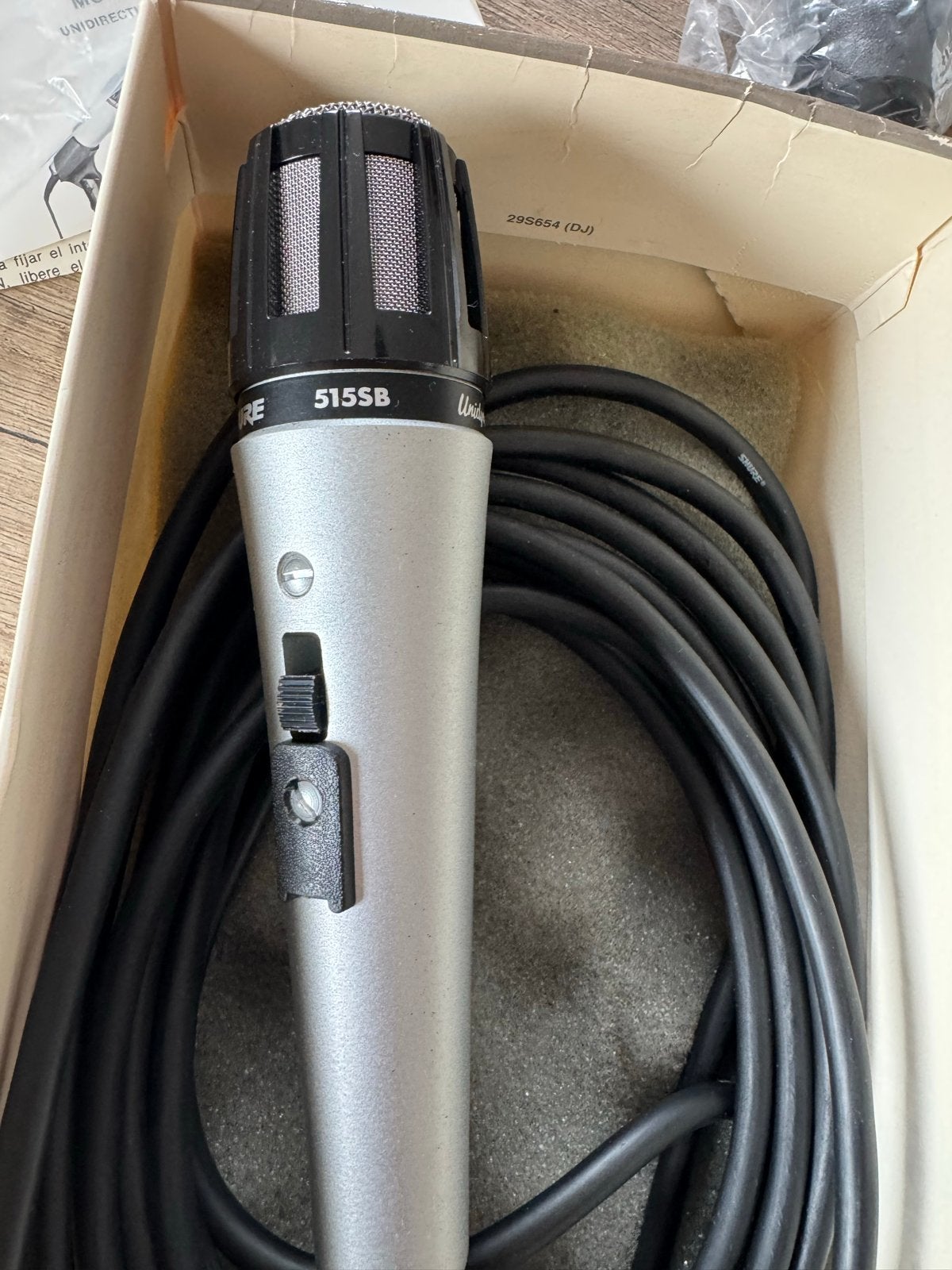 Shure 515SB Talkback Microfoon - Vintage Conditie, Muziek en Instrumenten, Ophalen of Verzenden, Nieuw, Overige typen