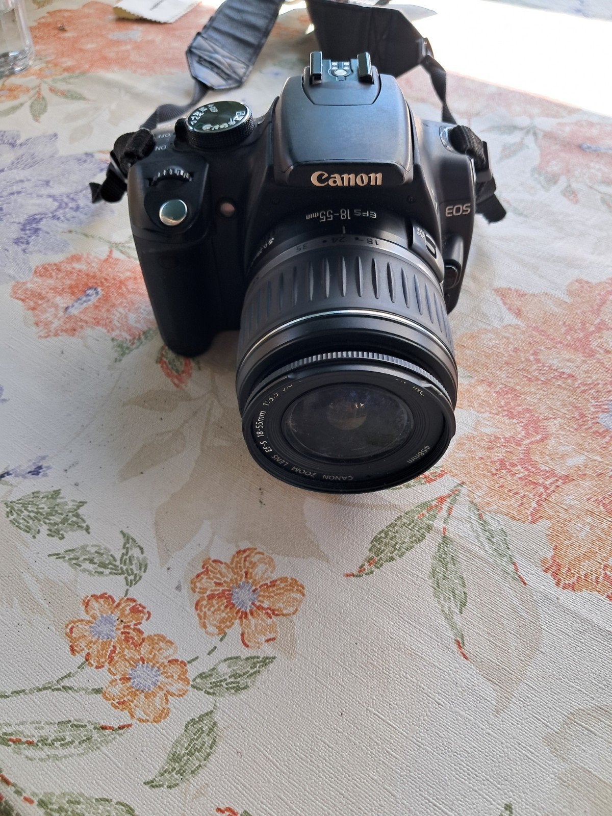 Canon EOS 350D Digitale Spiegelreflexcamera met Lens, Ingebouwde flitser, Gebruikt, Spiegelreflex, Canon