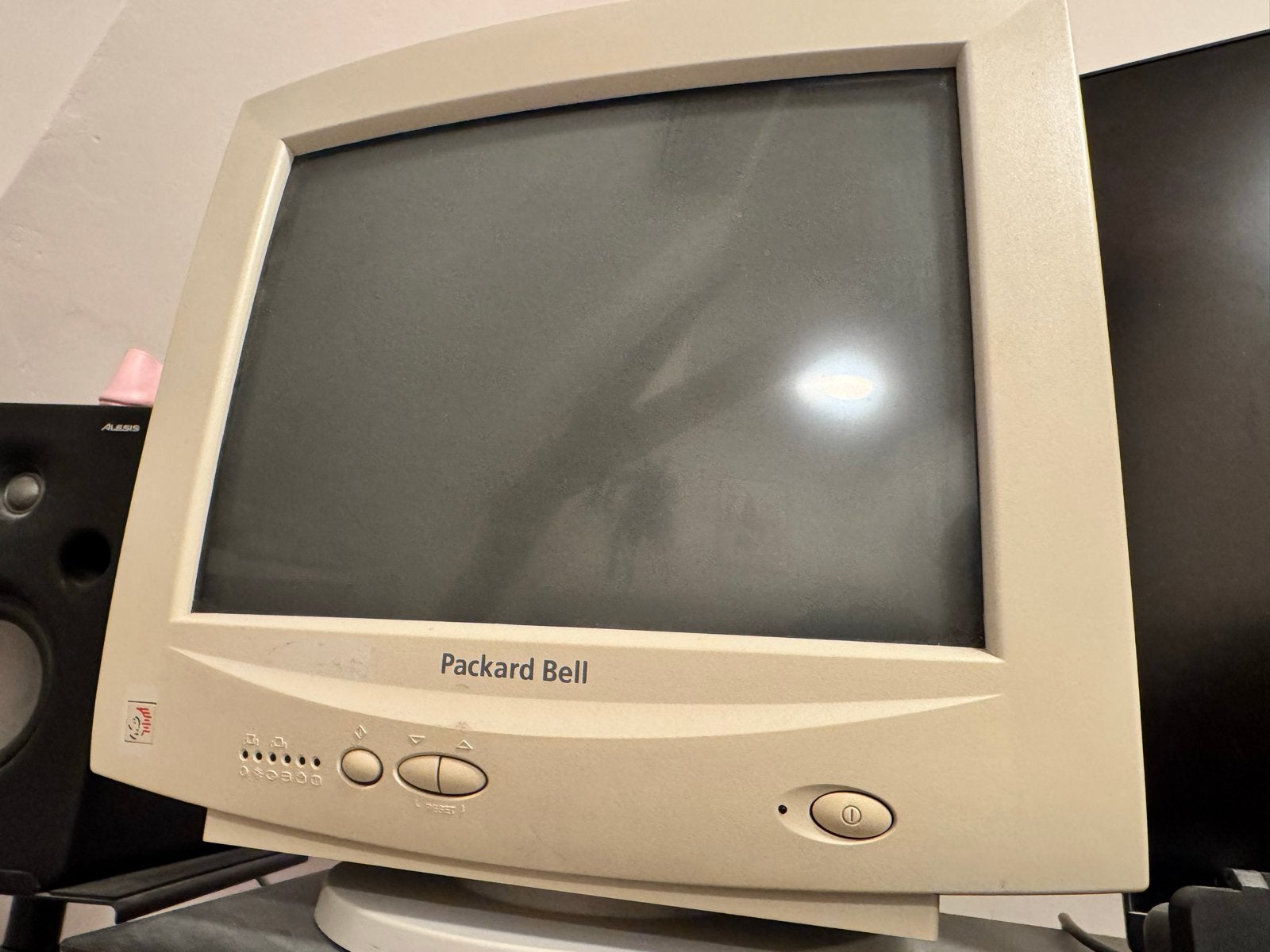 Packard Bell CRT Monitor - Vintage Computer Scherm, Gebruikt, Overige typen, Onbekend, Overige resoluties