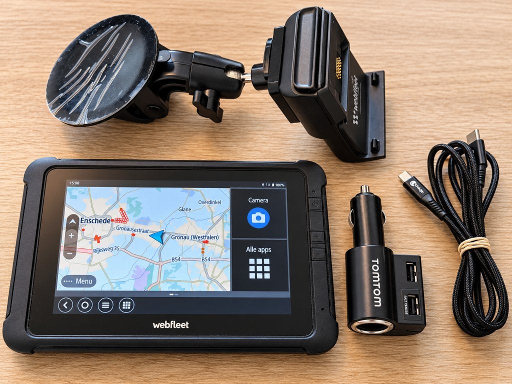 WEBFLEET PRO 8475 – Professionele navigatie (7inch), Ophalen of Verzenden, Zo goed als nieuw