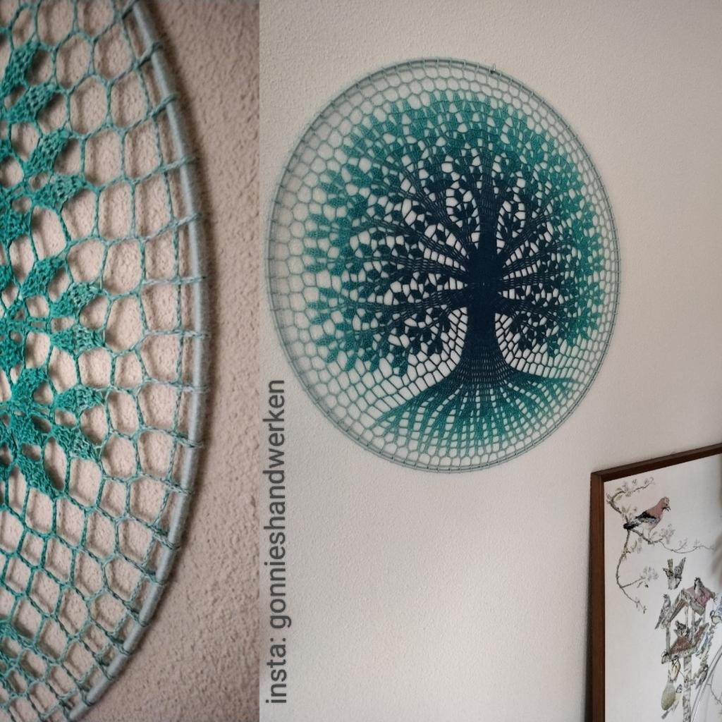 Mandala Tree of Life, Ophalen of Verzenden