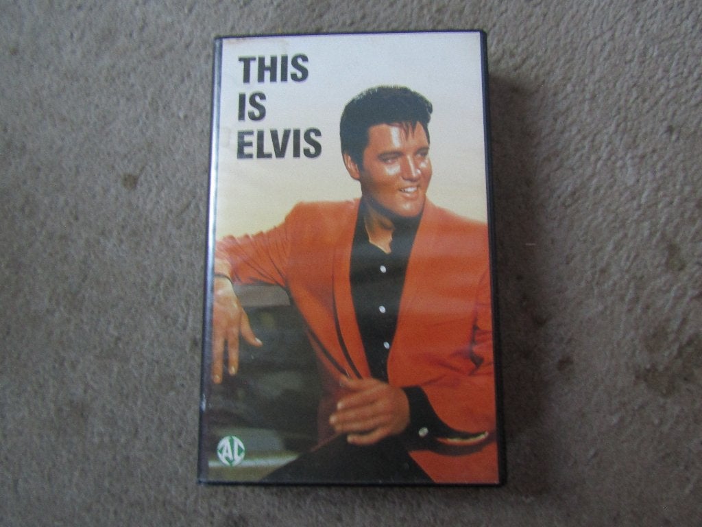 Videoband: This is Elvis ALLEEN OPHALEN, Ophalen, Alle leeftijden, Documentaire, VHS