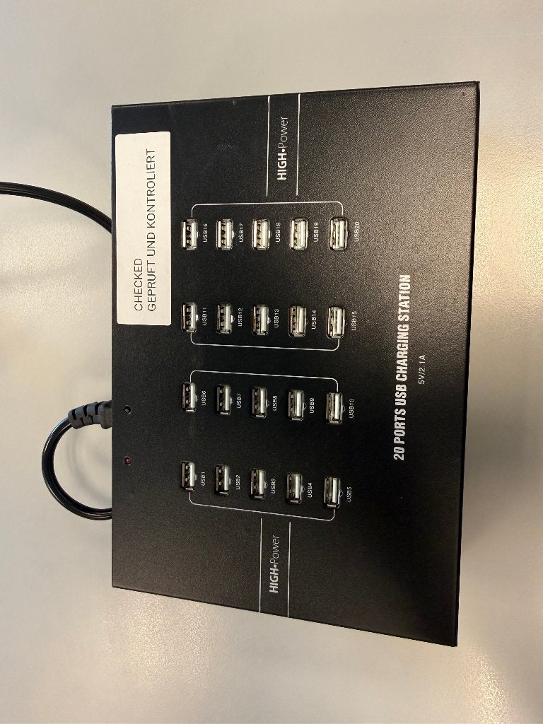 Professionele USB laadstation 20 poorts – 200W – C-220, Ophalen, Gebruikt