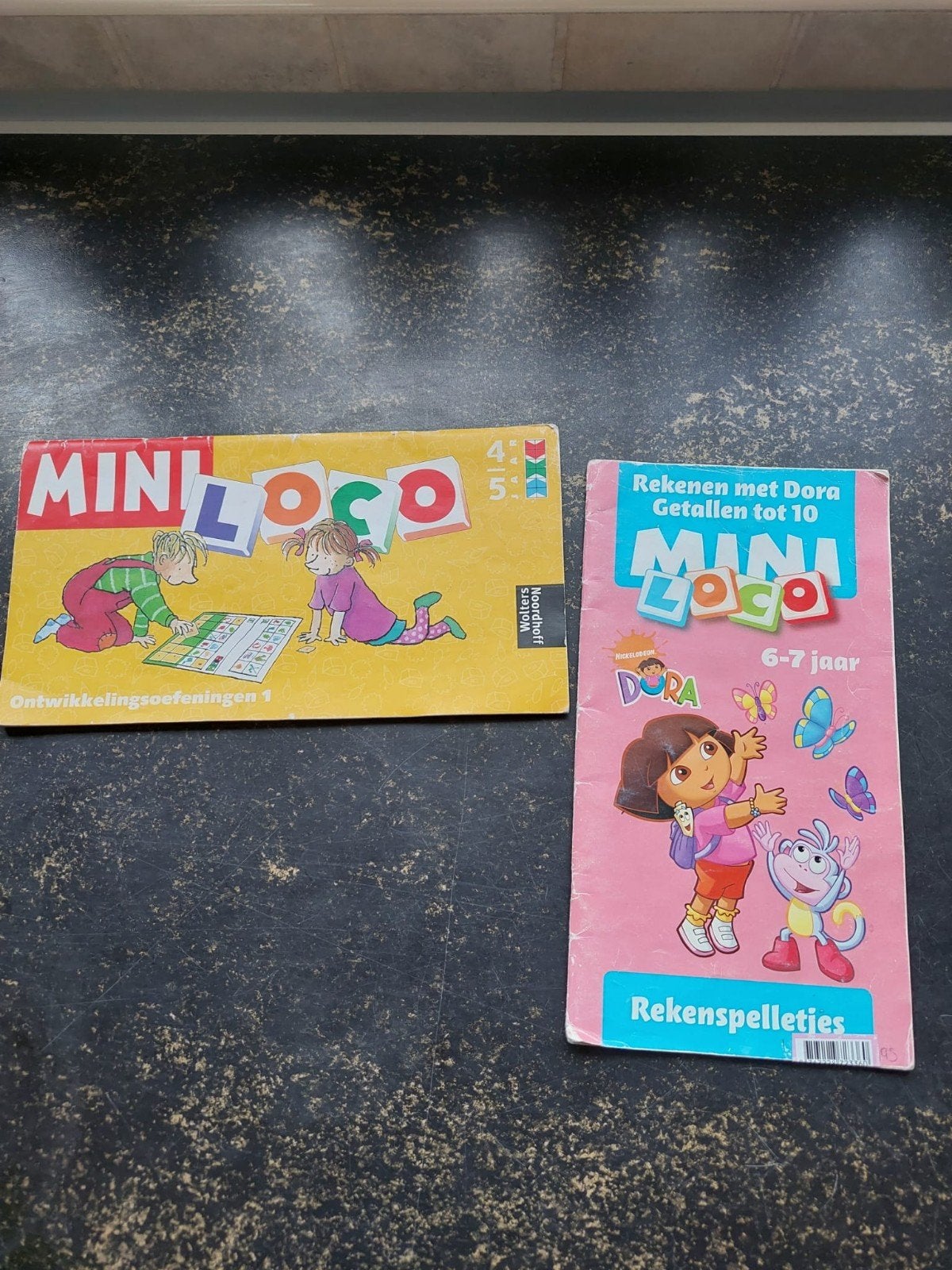 Mini Loco en Dora Rekenspelletjes (6-7 jaar) boekjes, Ophalen of Verzenden, Zo goed als nieuw, Puzzelen