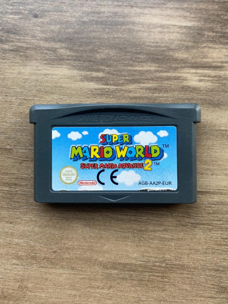 Super Mario World: Super Mario Advance 2 - GBA - EUR, Spelcomputers en Games, 1 speler, Ophalen of Verzenden, Zo goed als nieuw