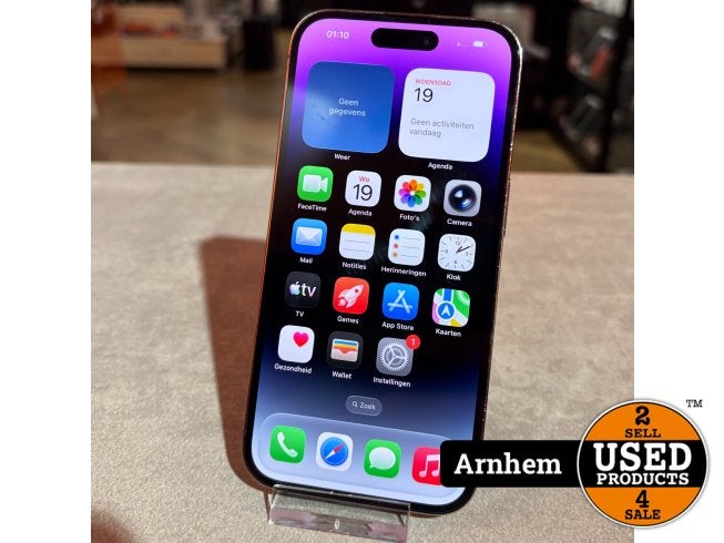 iPhone 14 pro 128Gb paars 80% | Nette staat, Apple, Zo goed als nieuw, Support@apple.com, One Apple Park Way
Cupertino, CA 95014
United States
