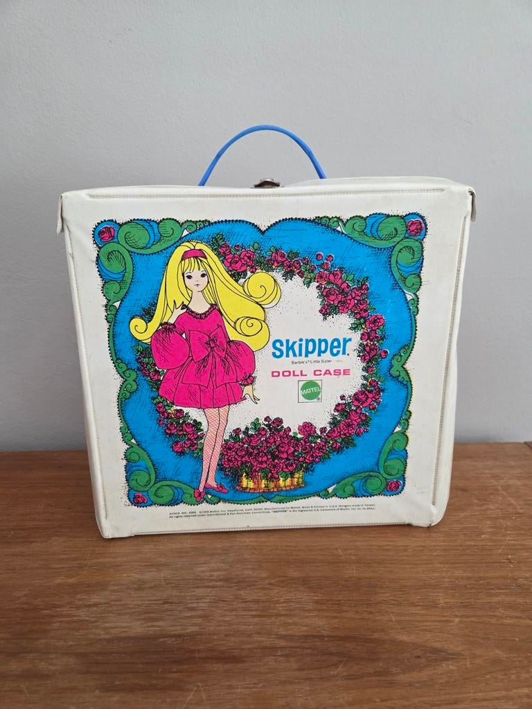 vintage skipper doll case, Verzenden, Gebruikt, Overige typen