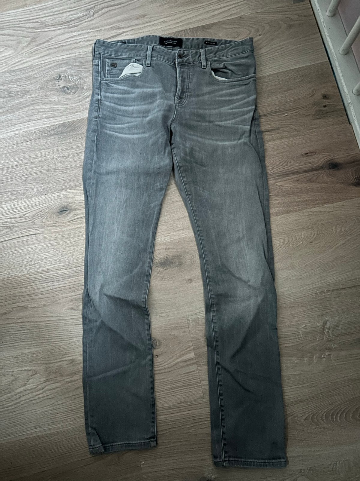 Scotch & Soda Ralston Jeans 33/34 - Zo goed als nieuw Grijs, Ophalen of Verzenden, Zo goed als nieuw, Grijs, W33 - W34 (confectie 48/50)