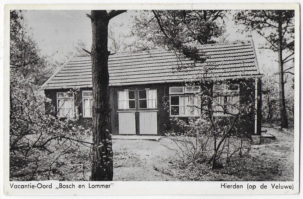 Hierden Oude gelopen Ansichtkaart ( B3110, Ophalen of Verzenden, 1960 tot 1980, Gelopen