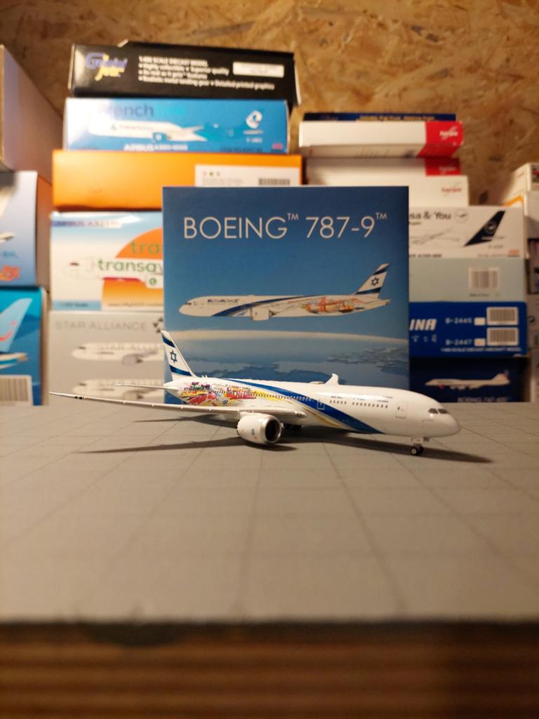 Boeing 787-9 El Al las vegas livery Phoenix, Ophalen of Verzenden, Zo goed als nieuw, Schaalmodel