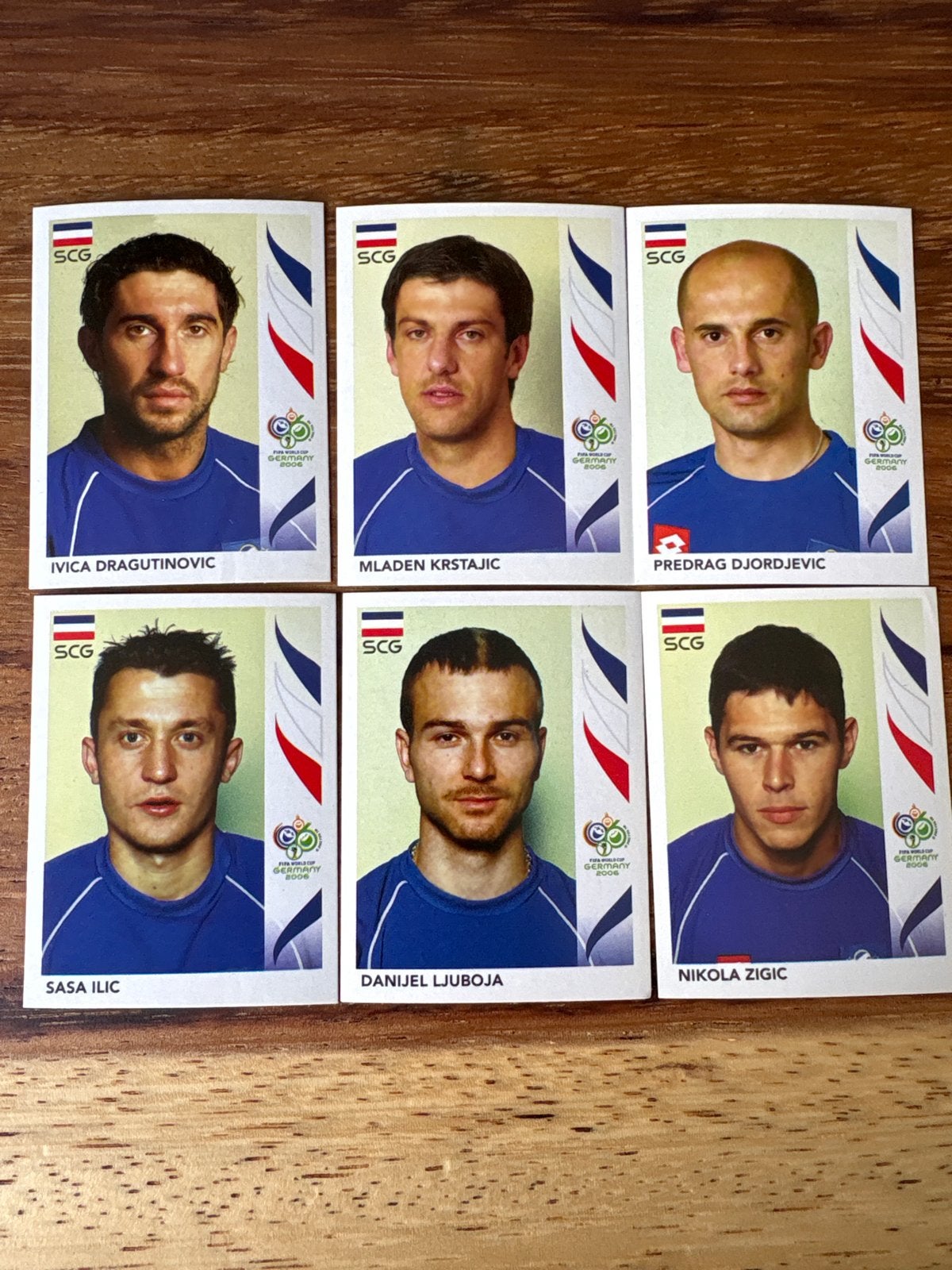 Panini WK 2006 Servië en Montenegro Stickers, Ophalen of Verzenden, Nieuw, Sport