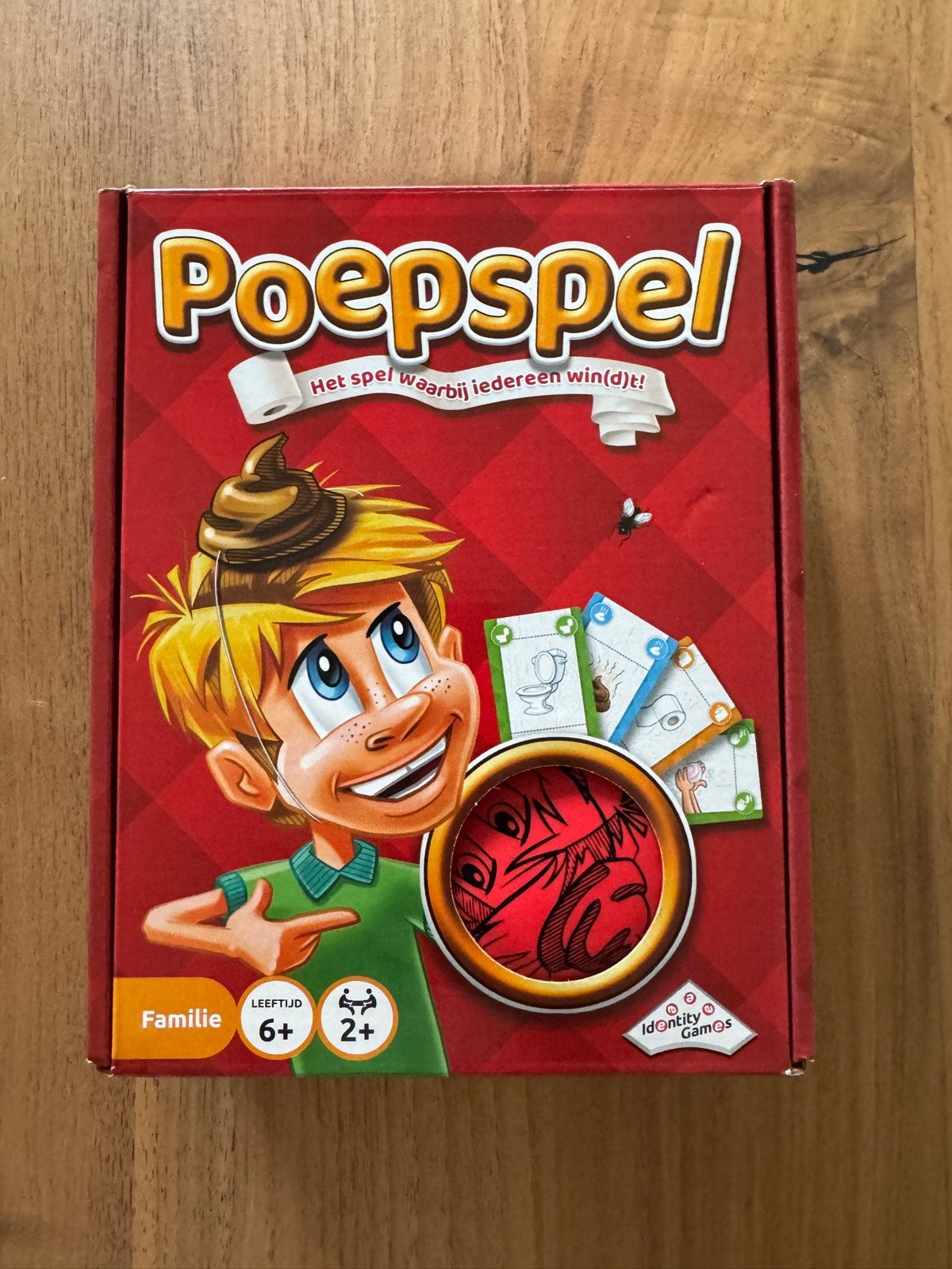 Poepspel: Het spel waarbij iedereen win(d)t!, Een of twee spelers, Ophalen of Verzenden, Zo goed als nieuw