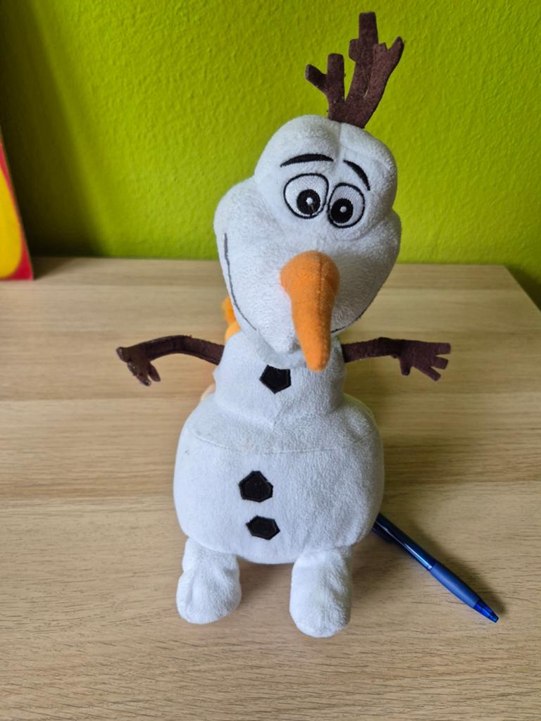 Knuffel pluche Olaf Frozen 30cm, Ophalen of Verzenden