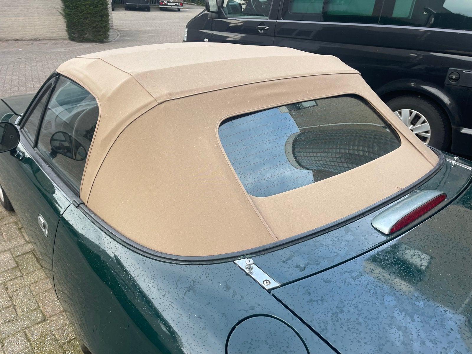 Mazda MX-5  NA 1.6 I 1995 Groen compleet gespoten 2026, Auto's, Achterwielaandrijving, 4 cilinders, Handgeschakeld, MX-5